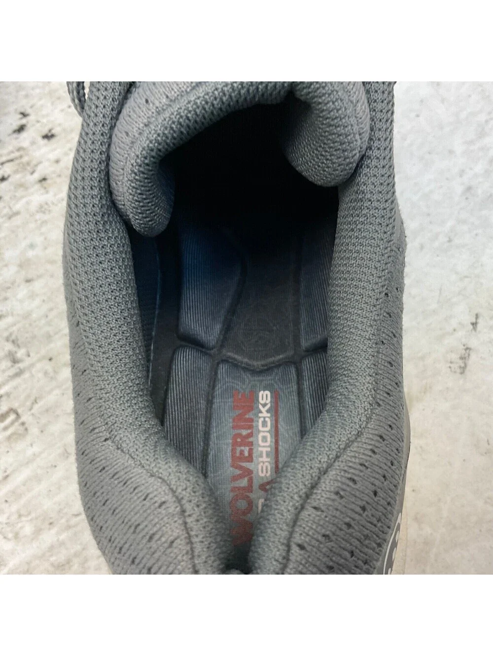 Wolverine Women's Bolt Vent Durashocks CarbonMAX CTCP Safety Shoes Grey Size 6M